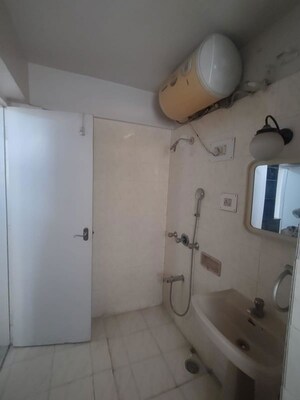 Bathroom in 2 BHK Apartment at Sea Lord, Cuffe Parade – for Rent