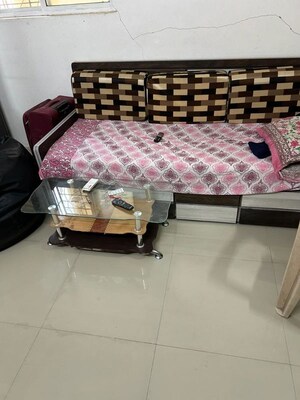 Bedroom in 1 BHK Independent House at Kharadi – for Rent