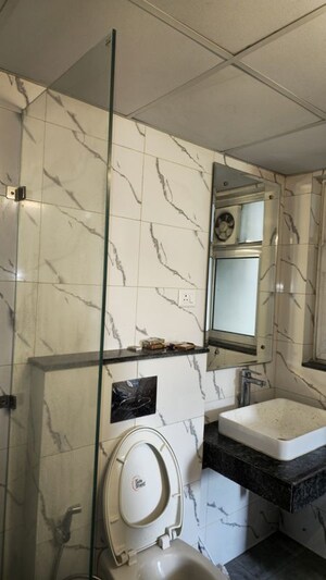 Bathroom in  Office Space at Vibhuti Khand – for Rent