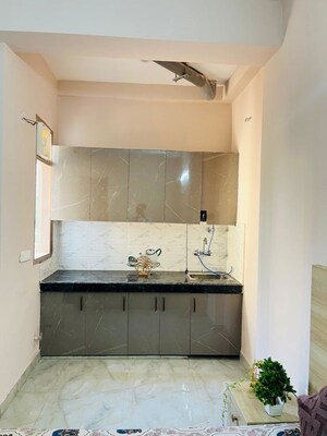 Kitchen in 1 RK Builder Floor at Mohyal Colony – for Rent