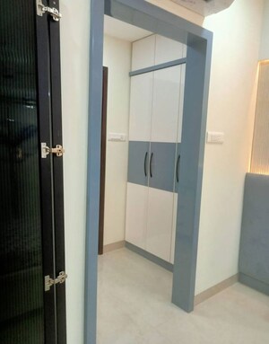 Building Lobby in 4 BHK Apartment at Niharika Skyline, Manikonda – for Sale