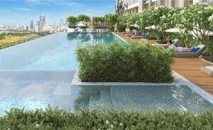 Swimming Pool in 4 BHK Apartment at K Raheja Modern Vivarea, Mahalaxmi – for Sale