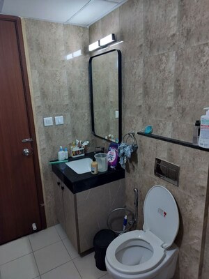 Washroom in 3 BHK Apartment at Shapoorji Pallonji Joyville Gurgaon, Sector 102 – for Rent