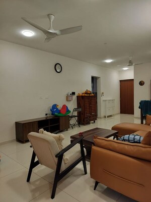 Living Room in 3 BHK Apartment at Shapoorji Pallonji Joyville Gurgaon, Sector 102 – for Rent