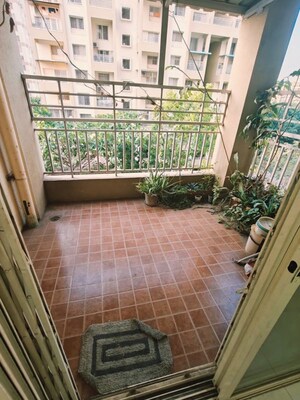 Balcony in 2 BHK Apartment at Dharmavat Sunder Sanskruti Phase 3, Nanded – for Rent
