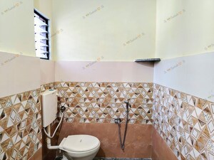 Bathroom in 1 BHK Builder Floor at Vishal Nagar – for Rent