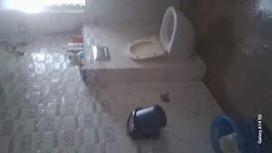 Bathroom in 1 BHK Apartment at Channal Classic Apartment, Kopar Khairane – for Rent