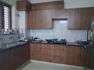 Kitchen in 2 BHK Builder Floor at Rajendra Colony – for Rent