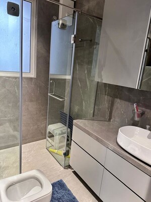 Bathroom in 3 BHK Apartment at Vraj Tiara, Worli – for Sale