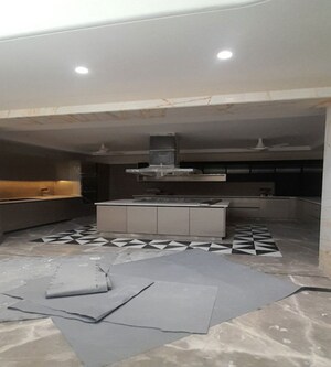 Kitchen in 4 BHK Builder Floor at Palam Vihar – for Sale