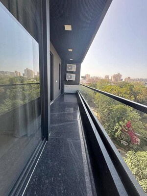 Balcony in 2 BHK Apartment at Dlf Cyber City, Sector 24 – for Rent
