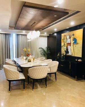 Dining area in 2 BHK Apartment at Dlf Cyber City, Sector 24 – for Rent