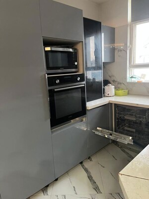Kitchen in 3 BHK Apartment at Unitech Fresco, Sector 50 – for Sale