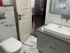 Bathroom in 3 BHK Apartment at Unitech Fresco, Sector 50 – for Sale