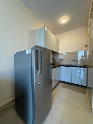 Kitchen in 1 BHK Apartment at Chattarpur – for Rent