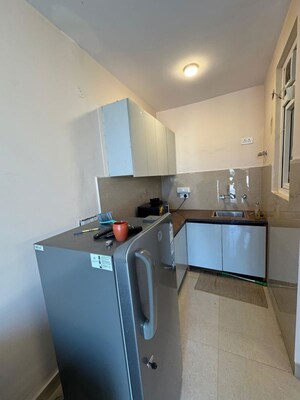 Kitchen in 1 BHK Apartment at Chattarpur – for Rent