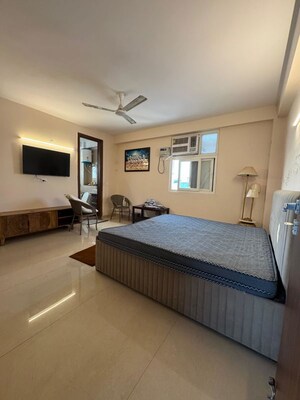 Bedroom in 1 BHK Apartment at Chattarpur – for Rent