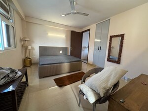 Living Room in 1 BHK Apartment at Chattarpur – for Rent