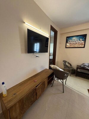 Living Room in 1 BHK Apartment at Chattarpur – for Rent