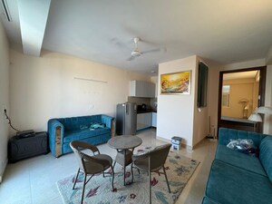 Living Room in 1 BHK Apartment at Chattarpur – for Rent
