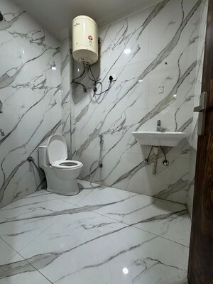 Bathroom in 2 BHK Apartment at Chattarpur – for Rent