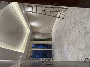 Staircase in 3 BHK Builder Floor at Shivalik Colony – for Sale