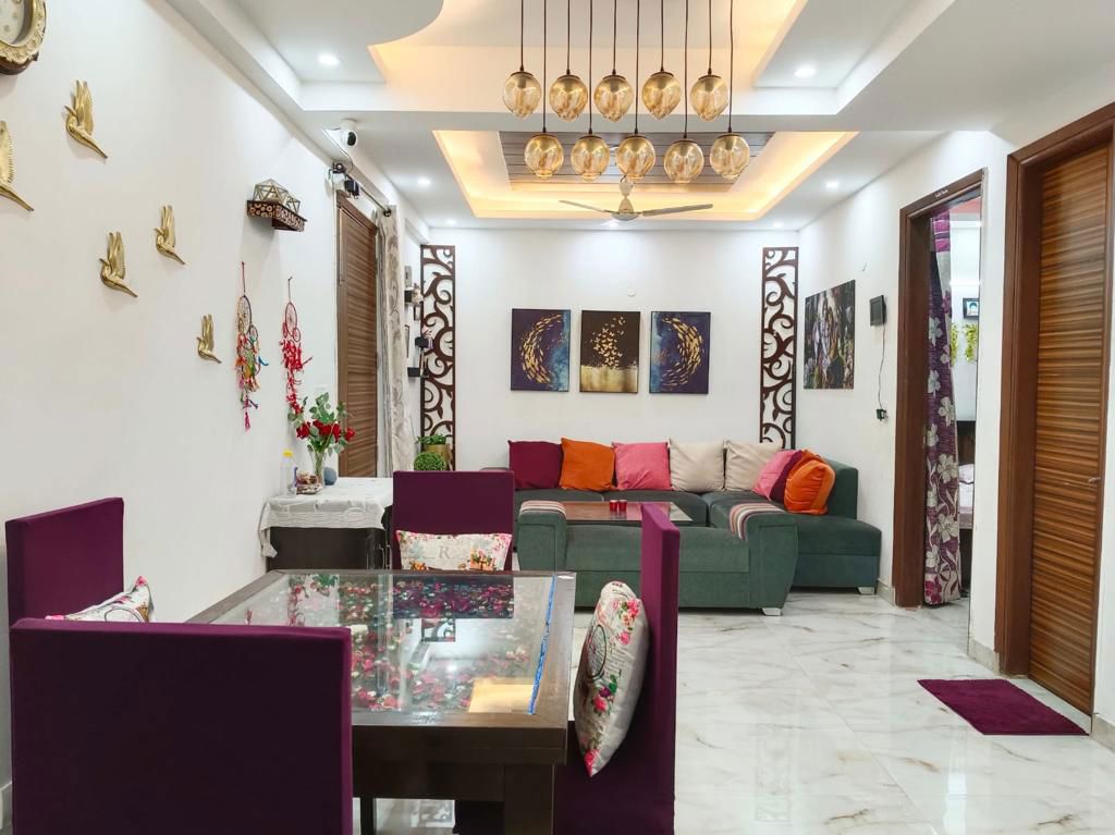 3 BHK + Servant Room,Extra Room,Store Room Apartment For Rent in Palm Residency Chhatarpur