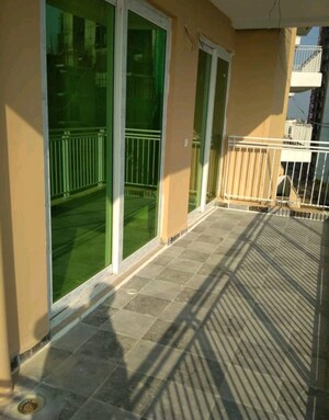 Balcony in 3 BHK Apartment at Mahaluxmi Migsun Ultimo, Omicron Iii Greater Noida – for Rent