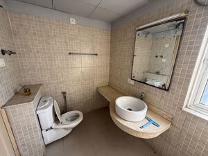 Bathroom in 3 BHK Apartment at Jaypee Greens Pavilion Court, Sector 128 – for Rent