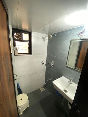 Bathroom in 1 BHK Apartment at Kharghar – for Rent