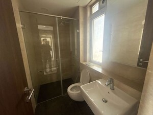 Bathroom in 5 BHK Apartment at Sandesh Nagar – for Rent
