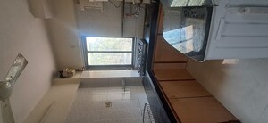 Kitchen in 1 RK Apartment at Ashok Enclave Malad West, Malad West – for Rent