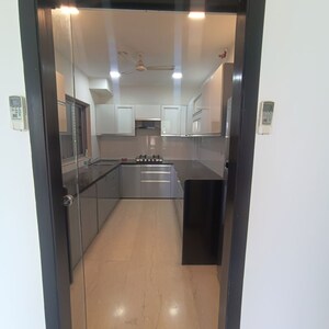 Kitchen in 3 BHK Apartment at Oberoi Exquisite Goregaon, Goregaon East – for Rent