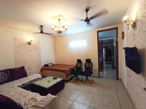 Hall in 2 BHK Builder Floor at Kalkaji – for Rent