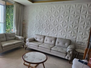 Living Room in 3.5 BHK Apartment at Panchshil Towers, Kharadi – for Rent