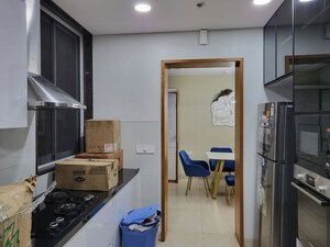 Kitchen in 3.5 BHK Apartment at Panchshil Towers, Kharadi – for Rent