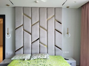 Bedroom in 3.5 BHK Apartment at Panchshil Towers, Kharadi – for Rent
