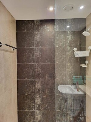 Bathroom in 3.5 BHK Apartment at Panchshil Towers, Kharadi – for Rent