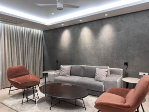 Living Room in 3.5 BHK Apartment at Panchshil Towers, Kharadi – for Rent