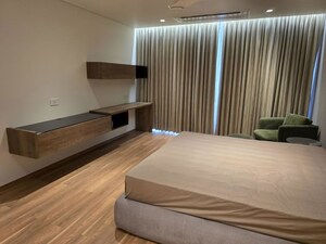 Bedroom in 3.5 BHK Apartment at Panchshil Towers, Kharadi – for Rent