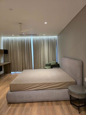 Bedroom in 3.5 BHK Apartment at Panchshil Towers, Kharadi – for Rent