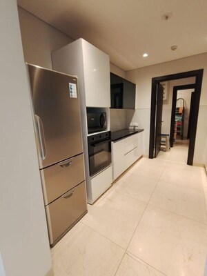 Kitchen in 3.5 BHK Apartment at Panchshil Towers, Kharadi – for Rent