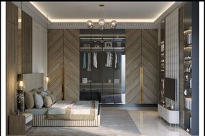 Living Room in 3 BHK Builder Floor at Surajmal Vihar – for Rent