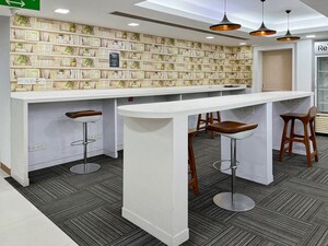 Team Area in  Office Space at JMD Regent Square, Mg Road – for Rent