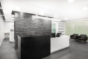 Kitchen in  Office Space at Saligramam – for Rent