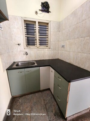 Kitchen in 2 BHK Builder Floor at Hsr Layout Sector 3 – for Rent