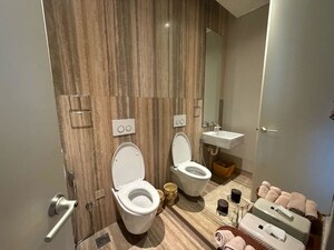 Bathroom in 5 BHK Apartment at Panchshil Trump Towers, Kalyani Nagar – for Rent