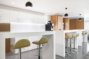 Kitchen in  Office Space at Begumpet – for Rent