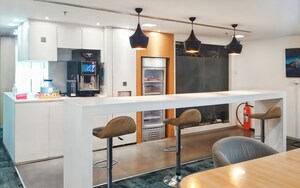 Kitchen in  Office Space at Vaishali Nagar – for Rent