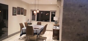 Dining area in 4 BHK Apartment at Waterfront Condominiums, Kalyani Nagar – for Rent